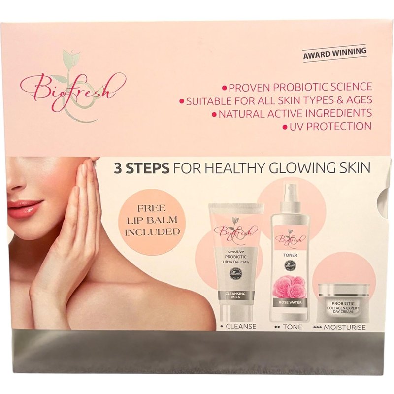 Biofresh - 3 Steps For Healthy Glowing Skin Gift Set