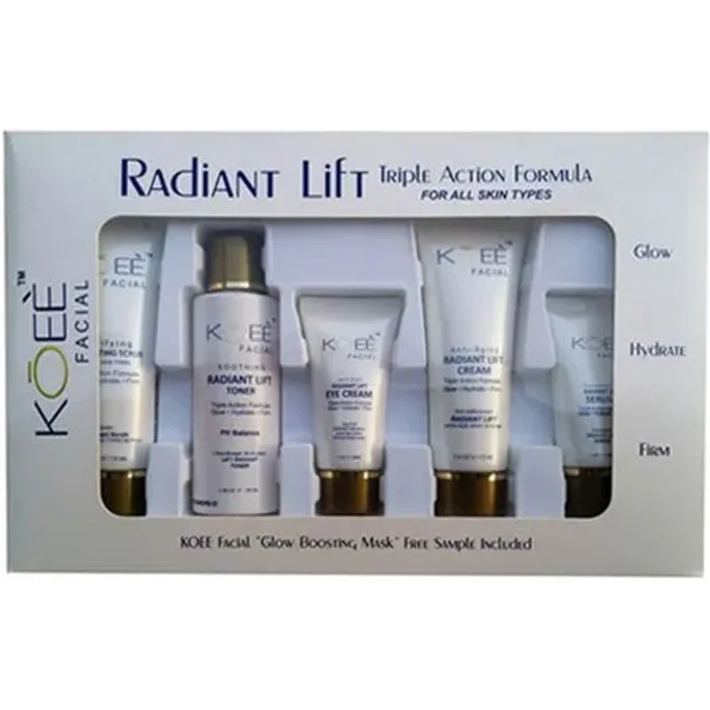 Koee Radiant Lift Facial Kit