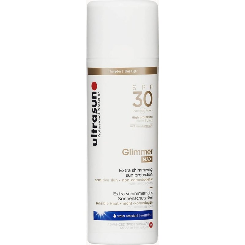 Ultrasun SPF30 Glimmer Max 150ml