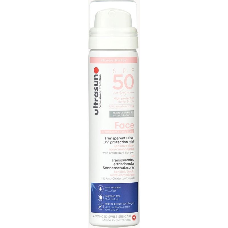 Ultrasun SPF50 UV Face & Scalp Mist 75ml