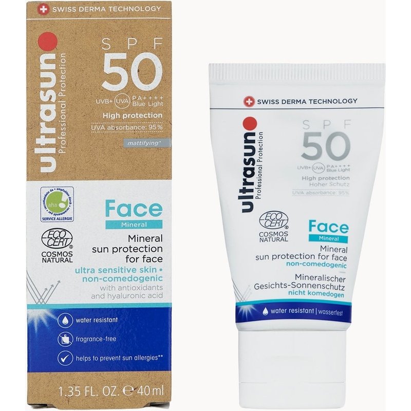 Ultrasun Mineral Face SPF50 40ml