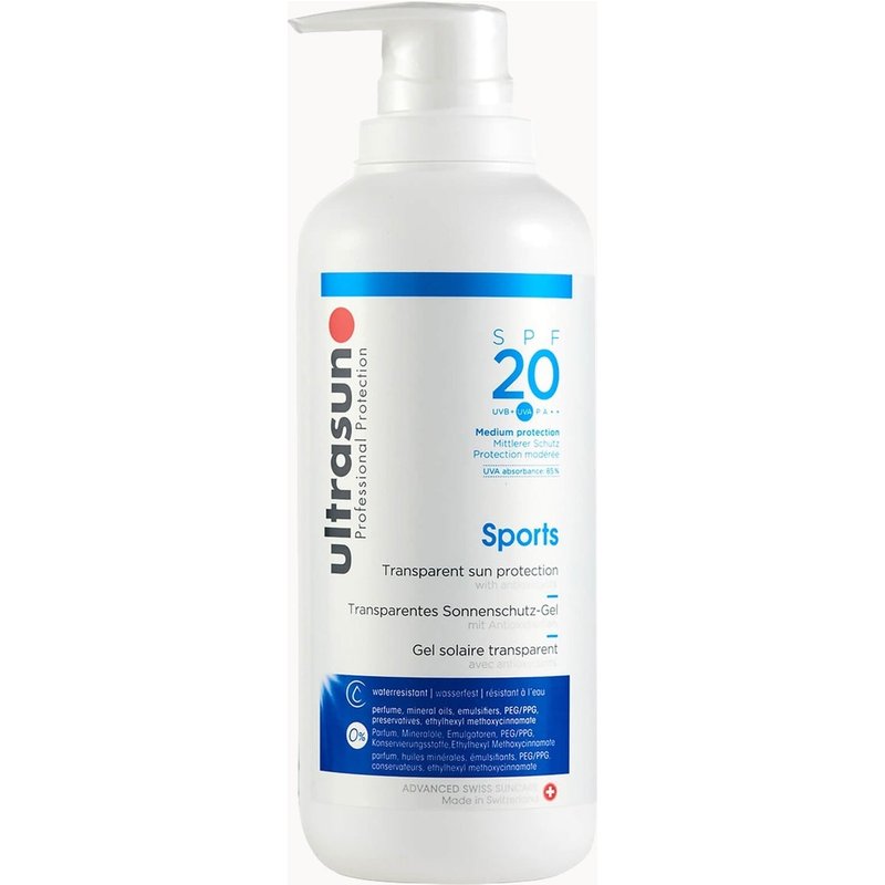 Ultrasun 20 SPF Sports Gel (400ml)
