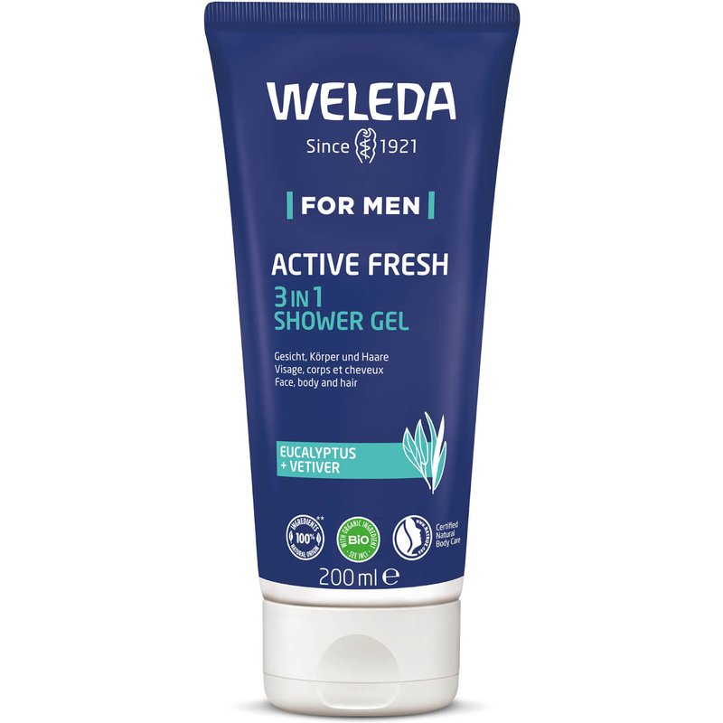 Weleda Men Active Fresh Shower Gel 200ml
