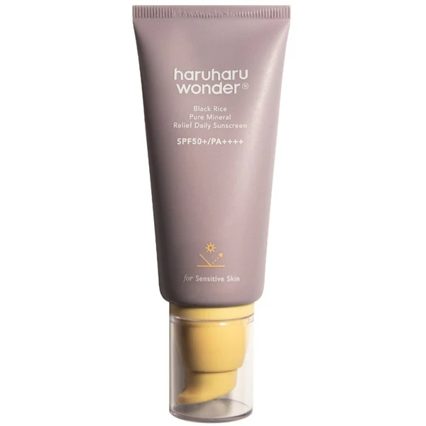 haruharu wonder Black Rice Pure Mineral Relief Daily Sunscreen SPF50+ 50ml