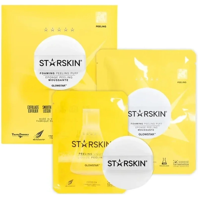 STARSKIN Glowstar Foaming Peeling Perfection Puff