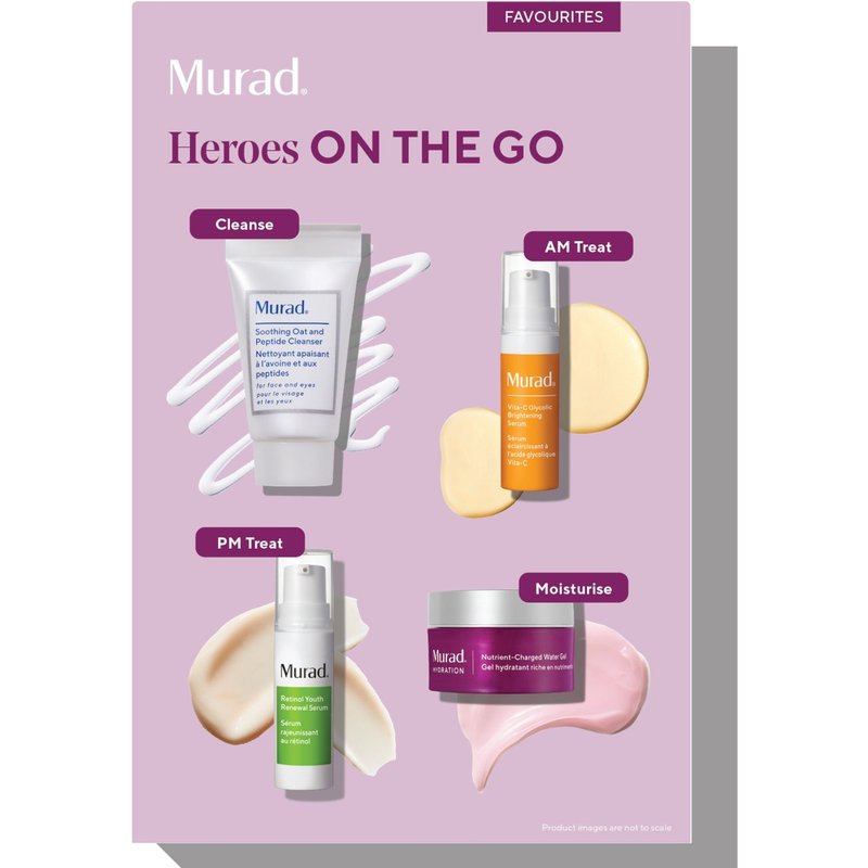 Murad Heroes On The Go Set with Retinol and Vitamin C Serums Exclusive