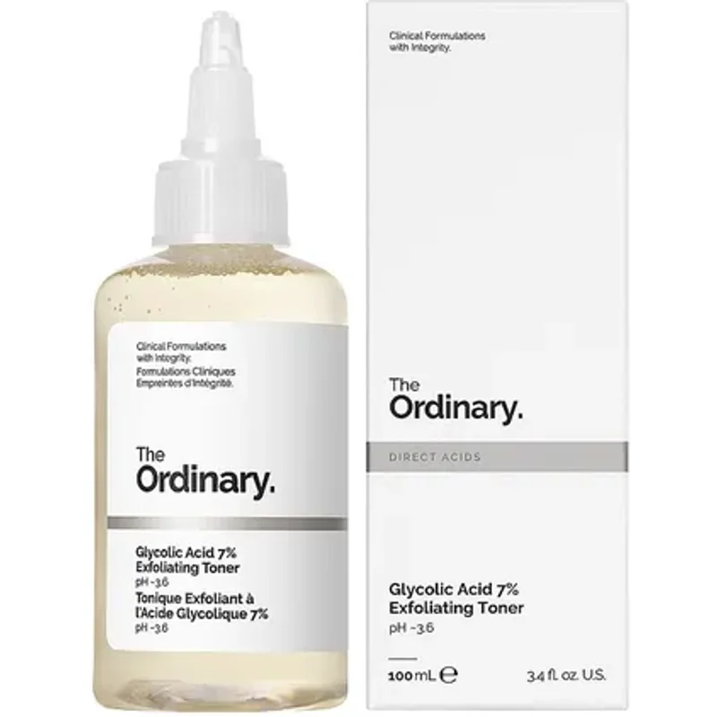 The Ordinary Glycolic Acid 7% Exfoliating Toner 100ml