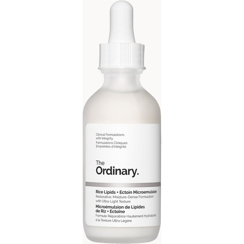 The Ordinary Rice Lipids + Ectoin Microemulsion Ultra-Light Moisturiser 60ml