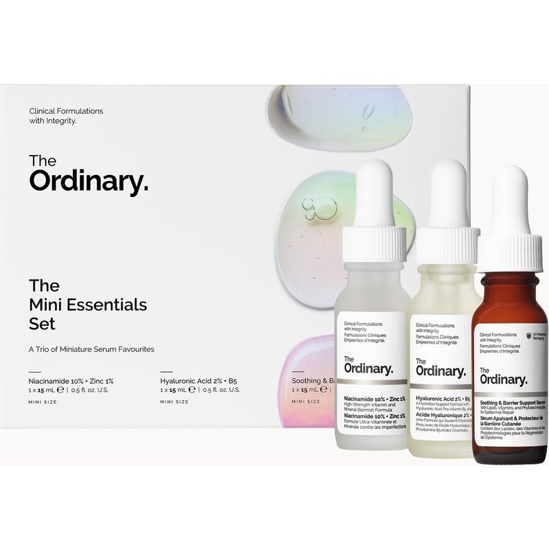 The Ordinary's The Mini Essentials Set for Brightening and Skin Barrier Repair  (Worth £17)