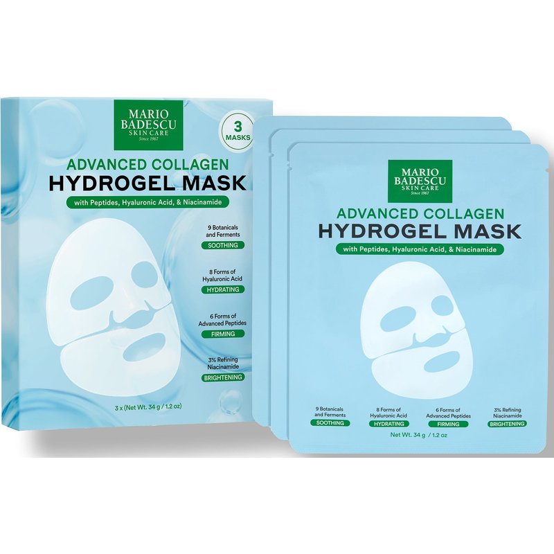 Mario Badescu Advanced Collagen Hydrogel Sheet Mask (Pack of 3)