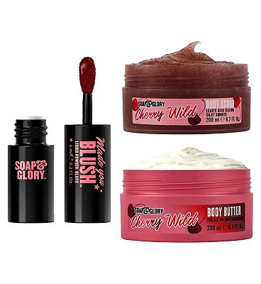 Soap & Glory Cherry Red Trio