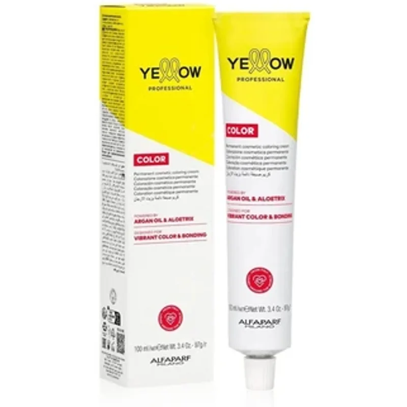Yellow Professional Colour Permanent Cosmetic Colouring Cream 4 Medium Natural Brown