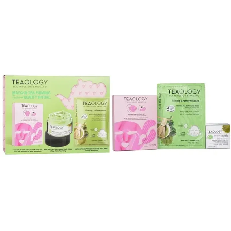 Teaology Matcha Tea Firming Forever Beauty Ritual Set 3pcs