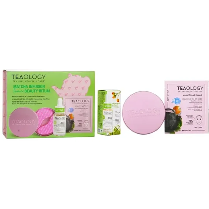 Teaology Matcha Infusion Forever Beauty Ritual Set: 3pcs