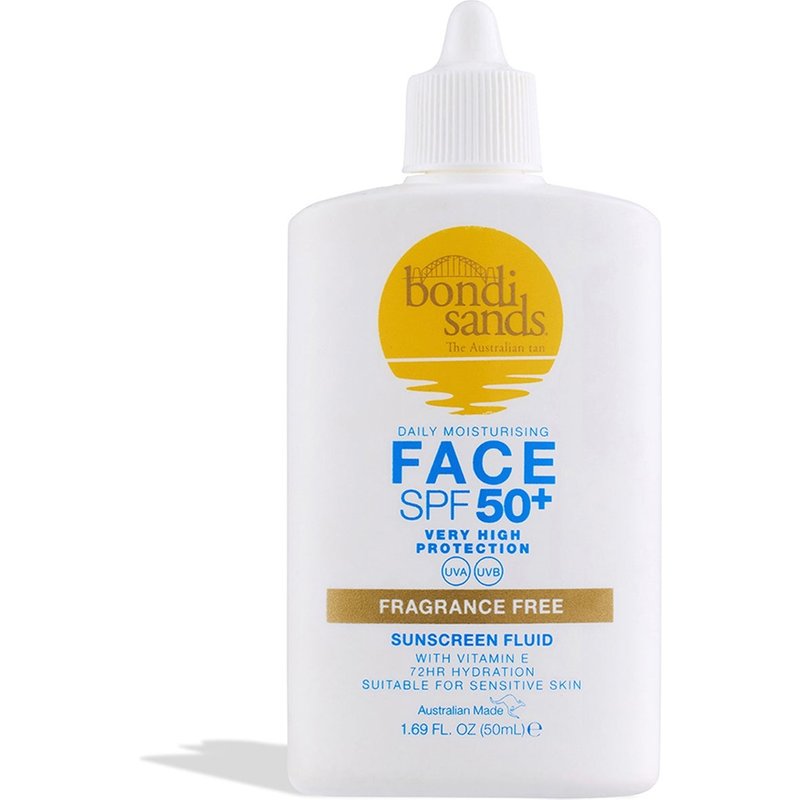 Bondi Sands SPF 50+ Fragrance Free 5 Star Face Fluid 50ml