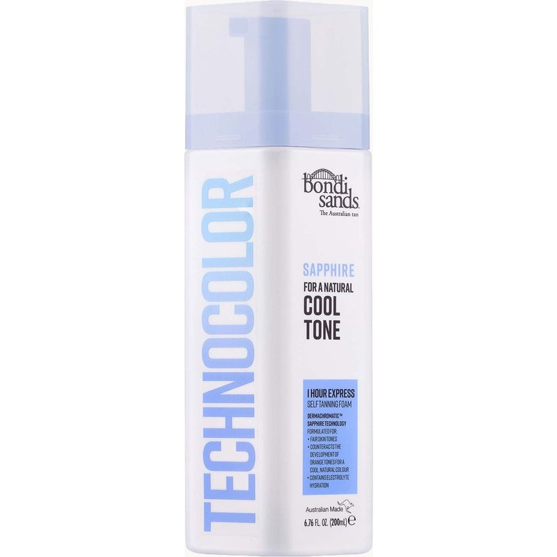 Bondi Sands Technocolor 1 Hour Express Self Tanning Foam - Sapphire 200ml