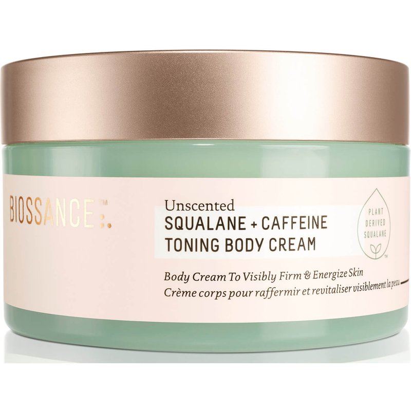 Biossance Squalane and Caffeine Toning Body Cream - Unscented 200ml