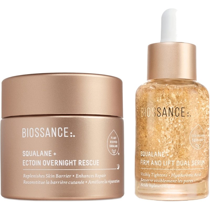Biossance Exclusive Firm + Lift Moisturising Duo