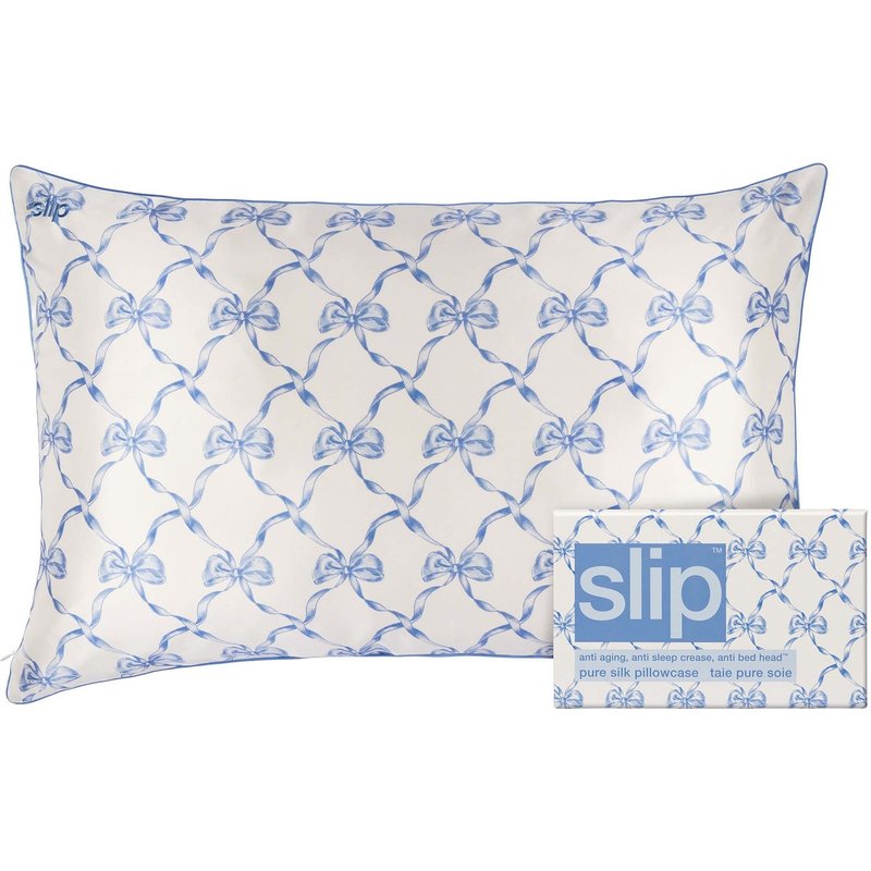 slip pure silk queen pillowcase - bowie