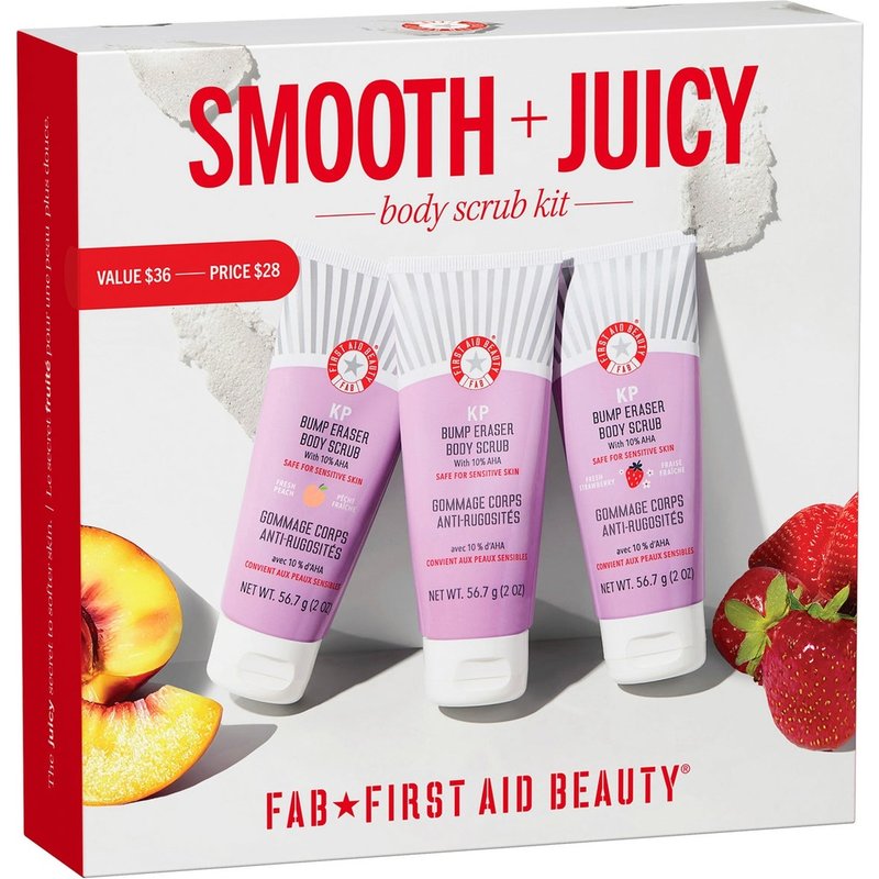 First Aid Beauty Smooth + Juicy Scrub Kit