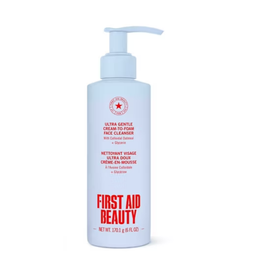 First Aid Beauty Ultra Gentle Cream-to-Foam Cleanser 170.1g