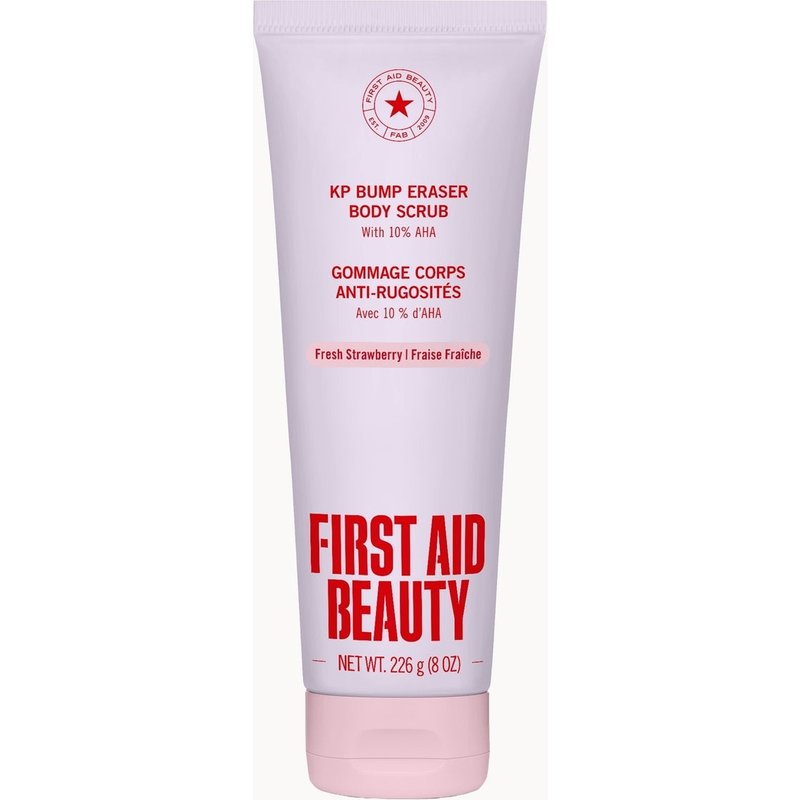 First Aid Beauty KP Bump Eraser Body Scrub Strawberry 8.0 oz