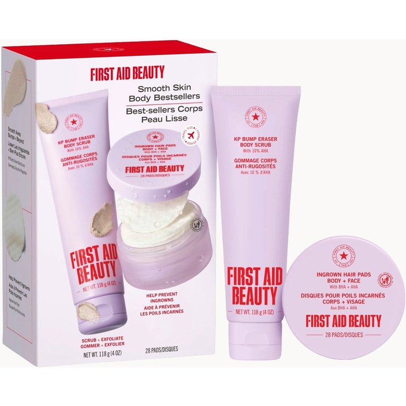 First Aid Beauty Soft + Smooth Starter Kit – Body Bestsellers (Worth £43)