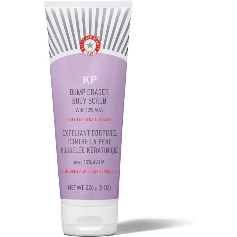 First Aid Beauty KP Bump Eraser Body Scrub with 10% AHA 226g