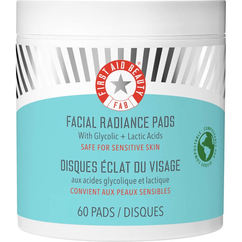 First Aid Beauty Facial Radiance Pads with Glycolic and Lactic Acids