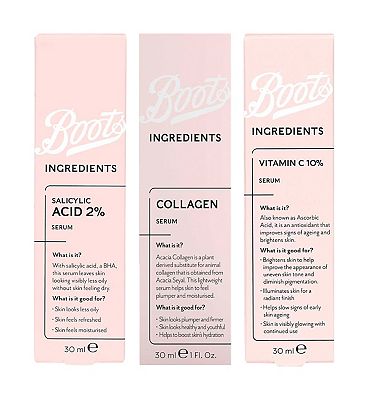 Boots Ingredients Serum Bundle