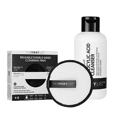 The Inkey List Salicylic Acid Cleanser  Pads Bundle