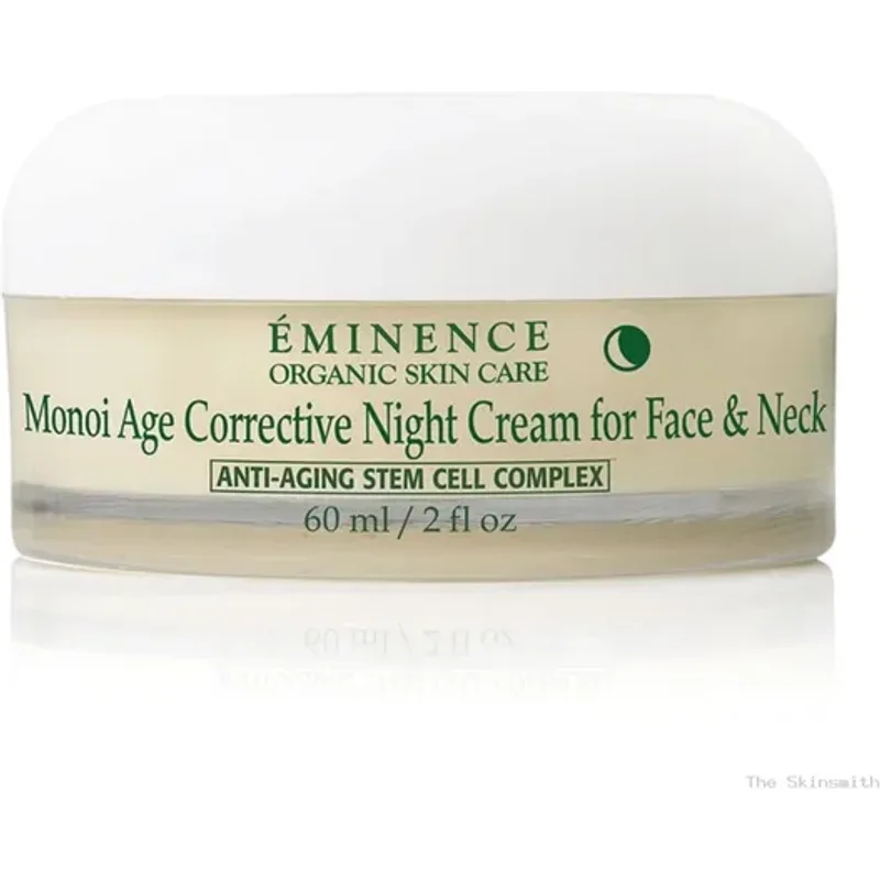 Eminence Organic Monoi Age Corrective Night Cream For Face & Neck 60ml