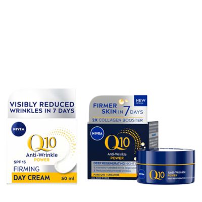 Nivea Q10 SPF15 Day Cream  Night Cream Bundle