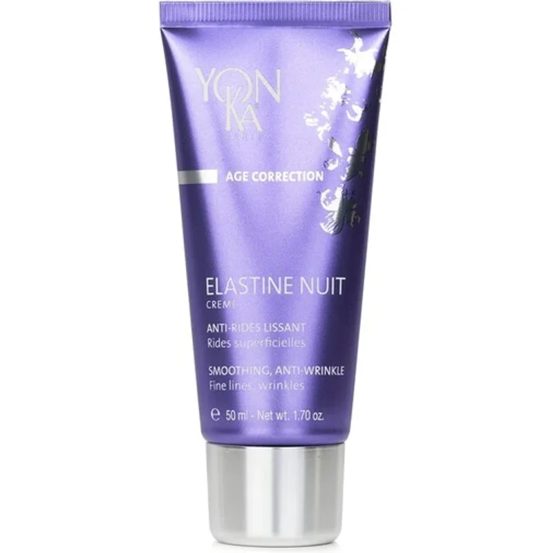 Yonka Age Correction Elastine Nuit Creme With Elastin Peptides Smoothing, Anti-Wrinkle 50ml
