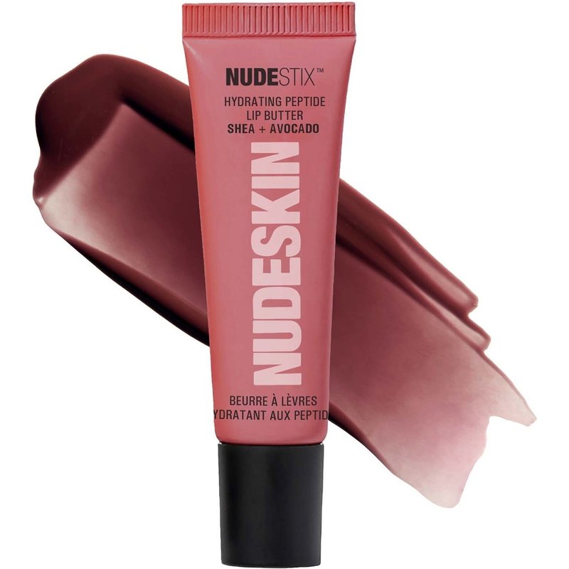 NUDESTIX Hydrating Peptide Lip Butter 10ml (Various Shades) - Sugar Plum