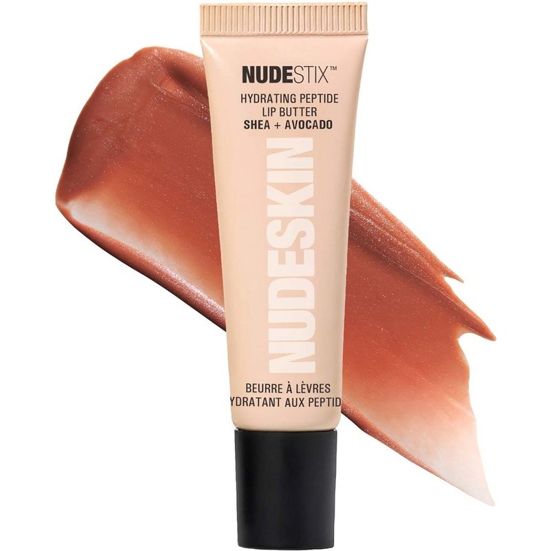 NUDESTIX Hydrating Peptide Lip Butter 10ml (Various Shades) - Dolce Nude