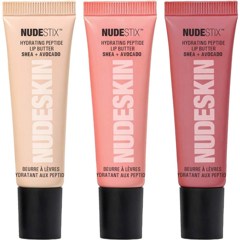 NUDESTIX Hydrating Peptide Lip Butter 3pc Set