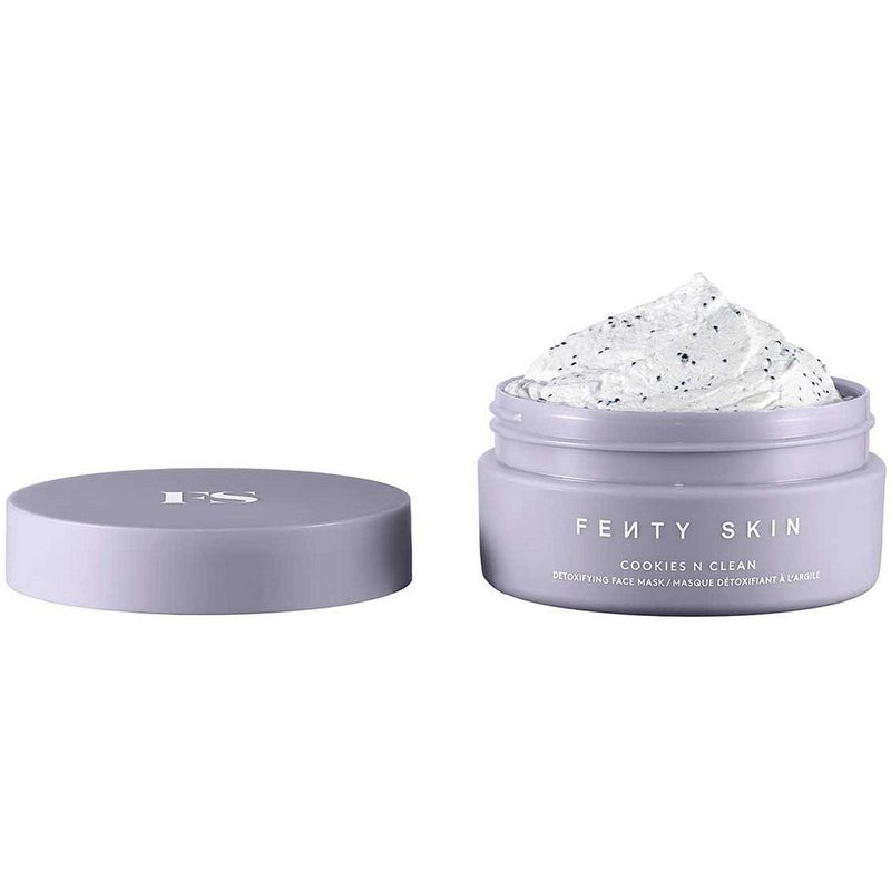 Fenty Skin Cookies N Clean Whipped Clay Pore Detox Face Mask with Salicylic Acid + Charcoal 75ml