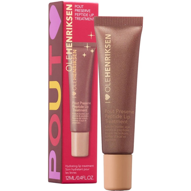 Ole Henriksen Cocoa Crème Glimmer Pout Preserve Peptide Lip Treatment 12ml