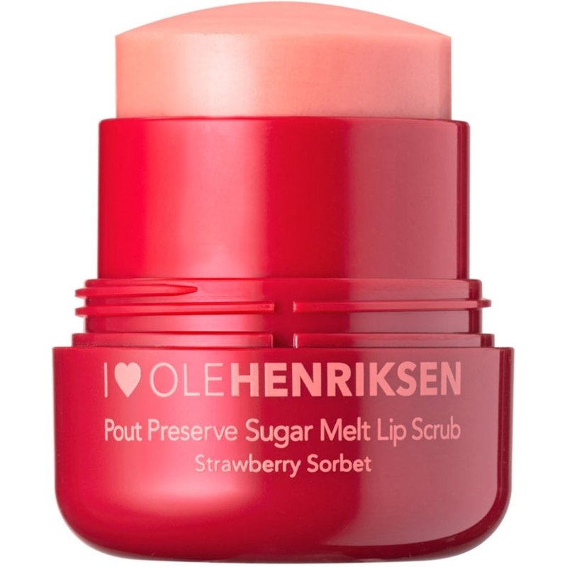 Ole Henriksen Pout Preserve Sugar Melt Lip Scrub 8g - Strawberry Sorbet
