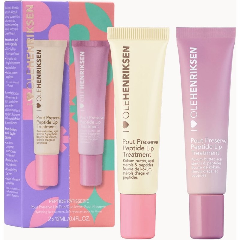OLE HENRIKSEN Peptide Patisserie Pout Lip Duo (Worth £36)
