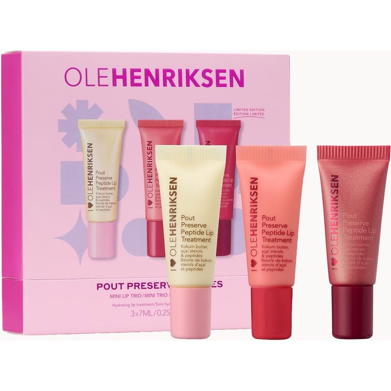 OLE HENRIKSEN Pout Petites Mini Lip Trio (Worth £31)