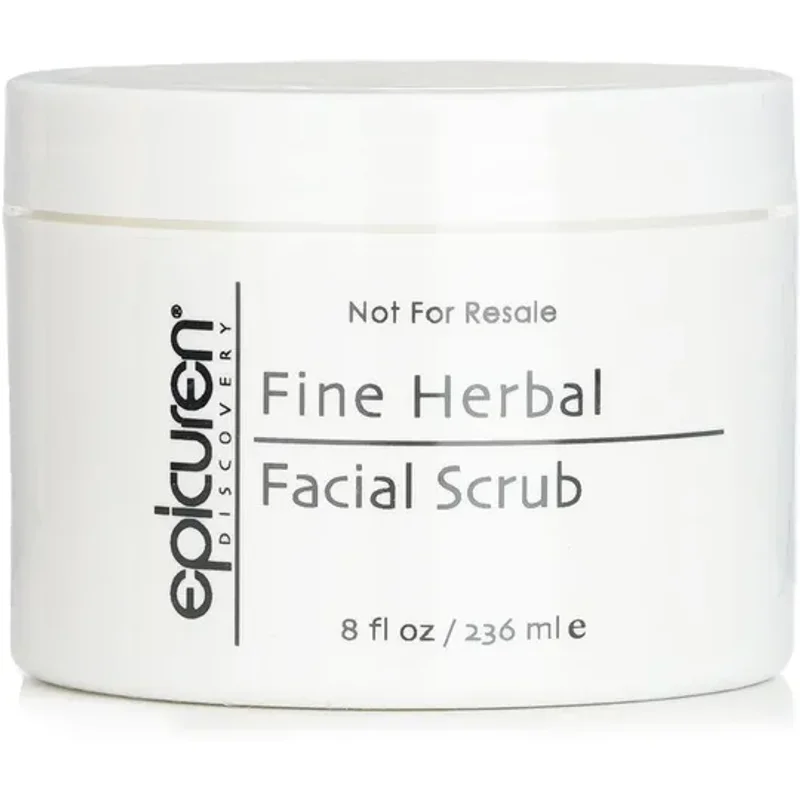 Epicuren Fine Herbal Facial Scrub For Dry, Normal & Combination Skin Types 236ml
