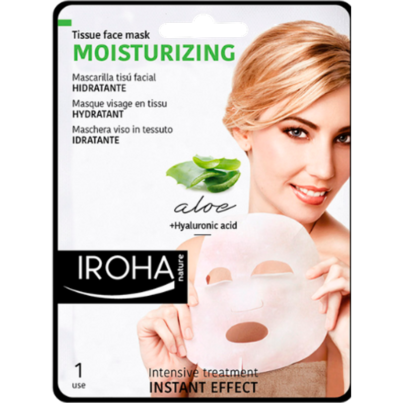 Iroha Moisturising Aloe Sheet Mask - 1 piece