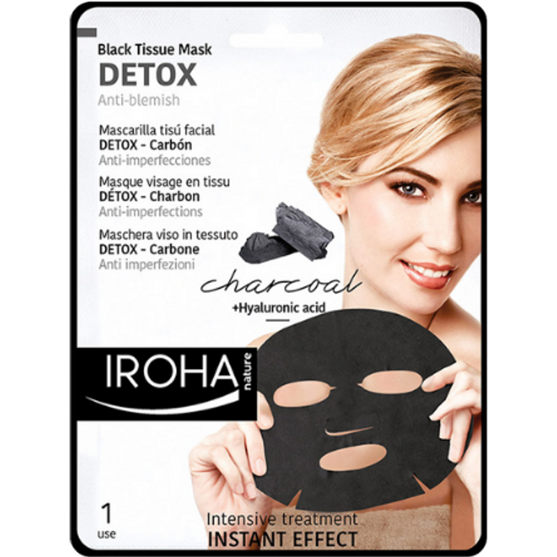 Iroha Detox Black Sheet Mask - 1 piece