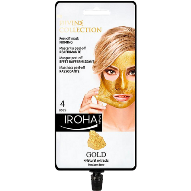 Iroha Nature Gold Firming Peel-Off Mask - 25 ml