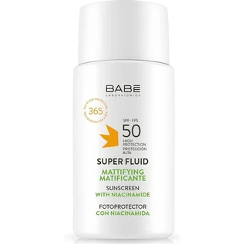 Babe Super Fluid Mattifying Sunscreen SPF 50 50ml