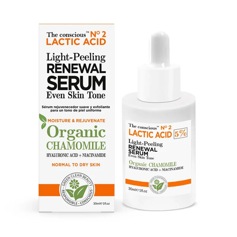 The Conscious™ Lactic Acid Light Peeling Renewal Serum Organic Chamomile