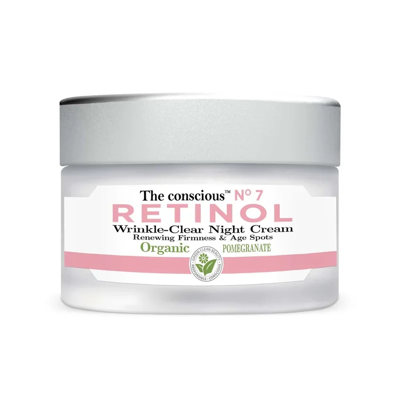 The Conscious™ Retinol Wrinkle-Clear Night Cream Organic Pomegranate