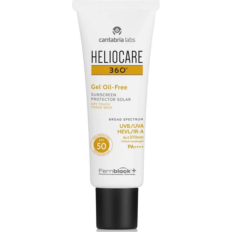 Heliocare 360° Oil-Free Gel Sunscreen Protector Original SPF 50 50ml